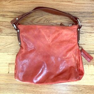 Tano leather hobo